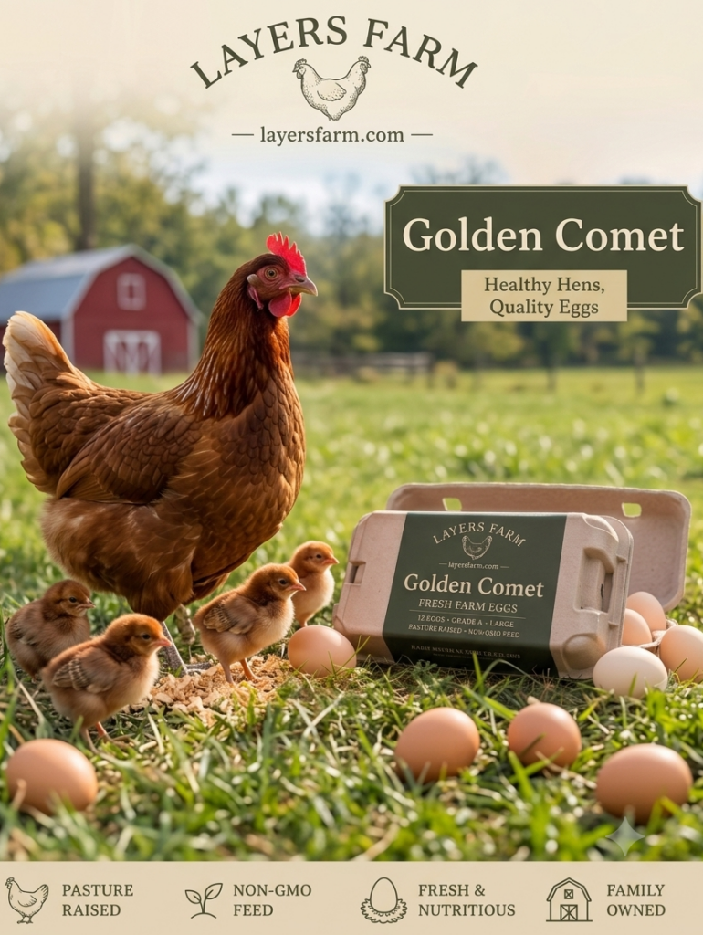 Golden Comet Chickens for Sale
