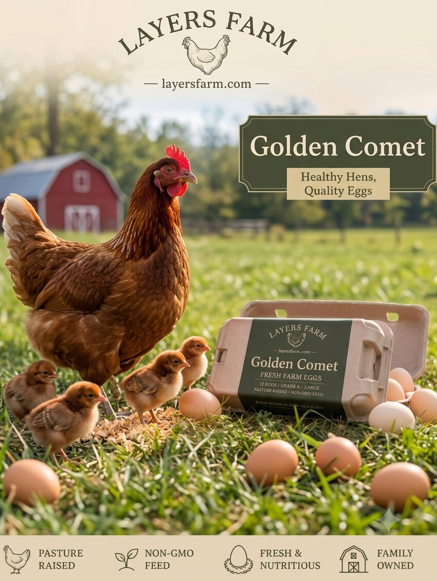 Golden Comet Chickens for Sale