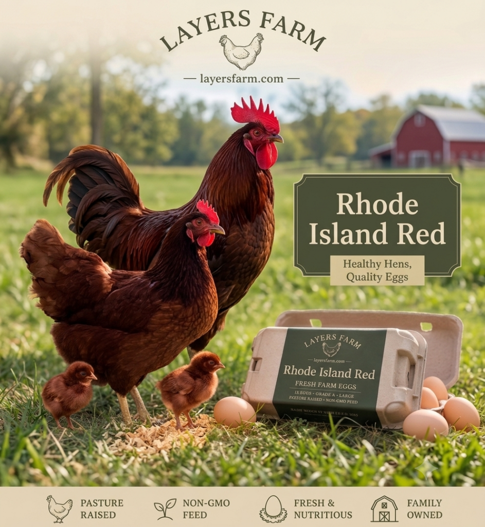 Rhode Island Red laying hens for sale