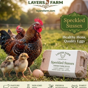 Speckled Sussex chicks