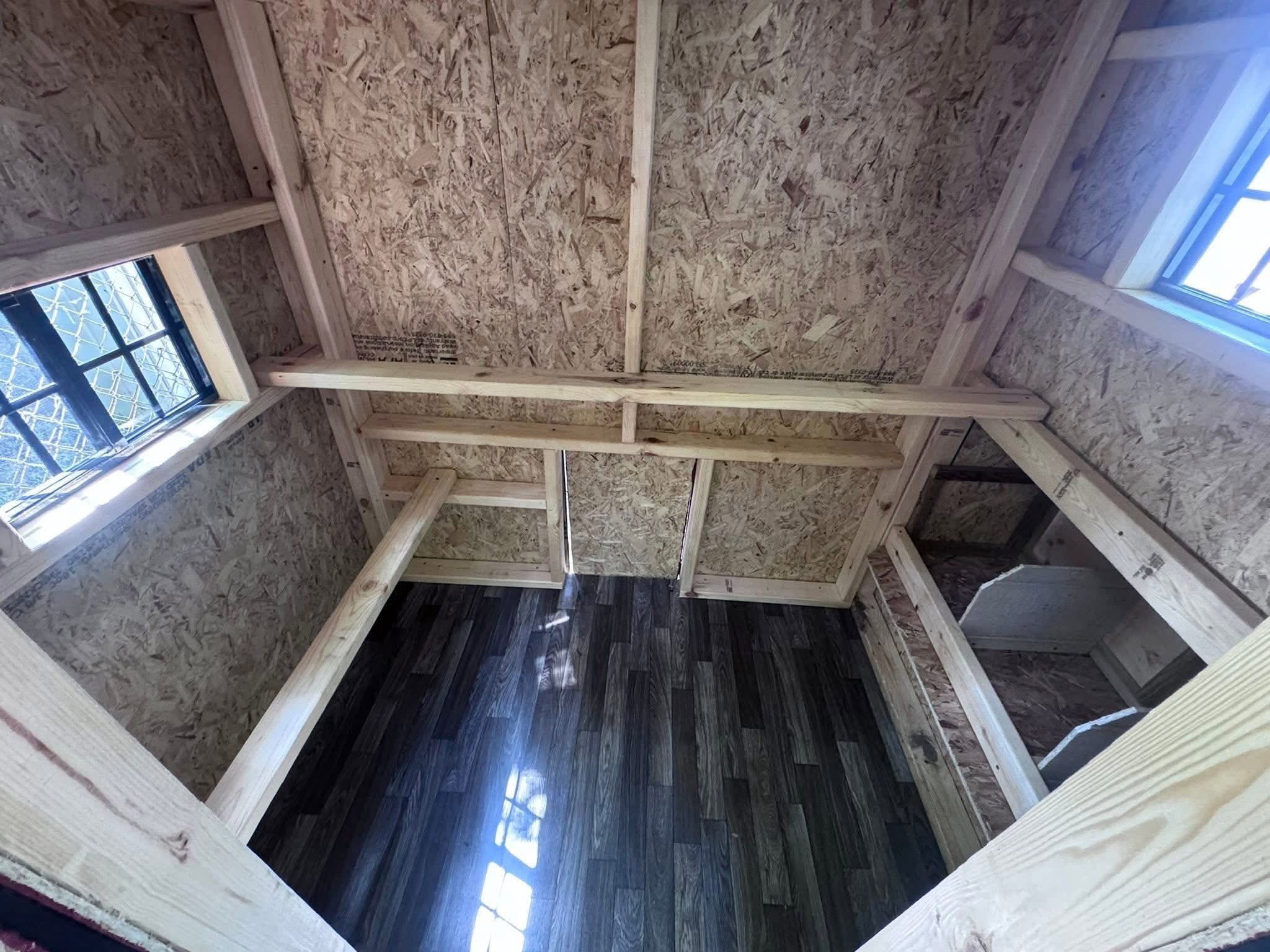 4x6 coop with a 6x12 run