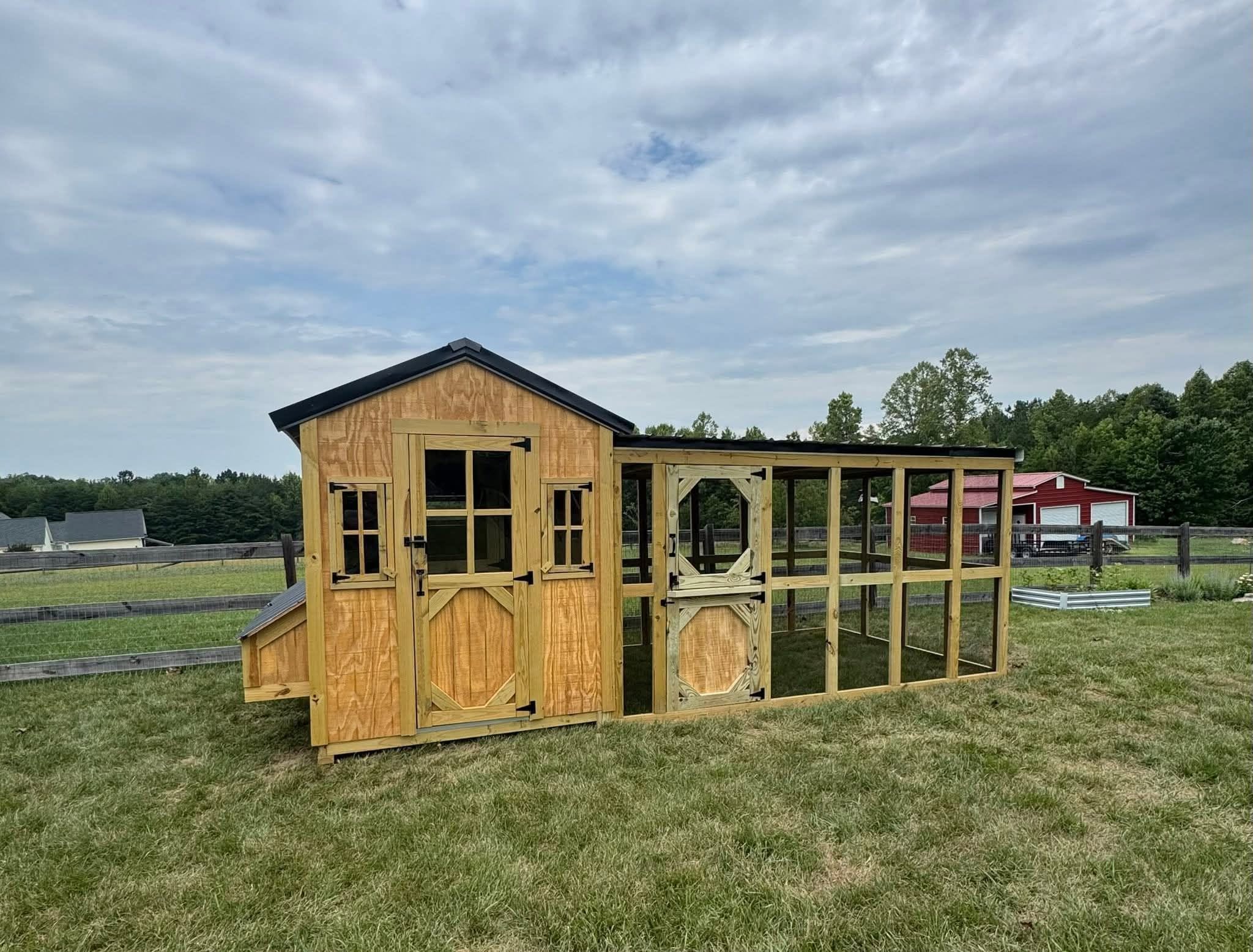 6x8 Large Chicken Coop