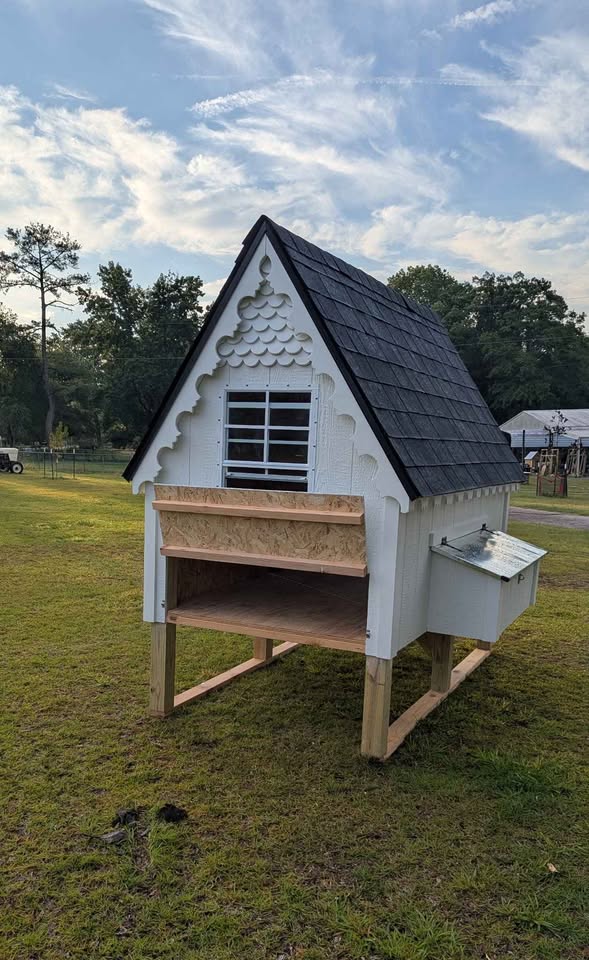 Chicken coop with run for sale