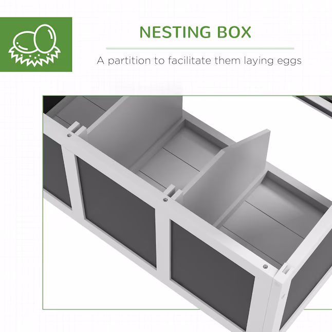 wooden chicken coop