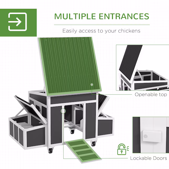 4x4 Chicken Coop for sale - Image 6